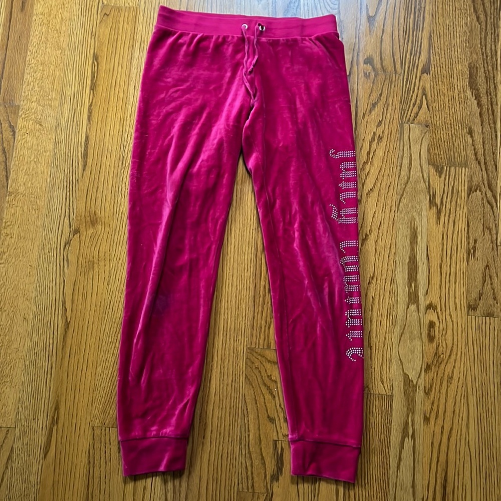 juicy couture magenta sweatpants